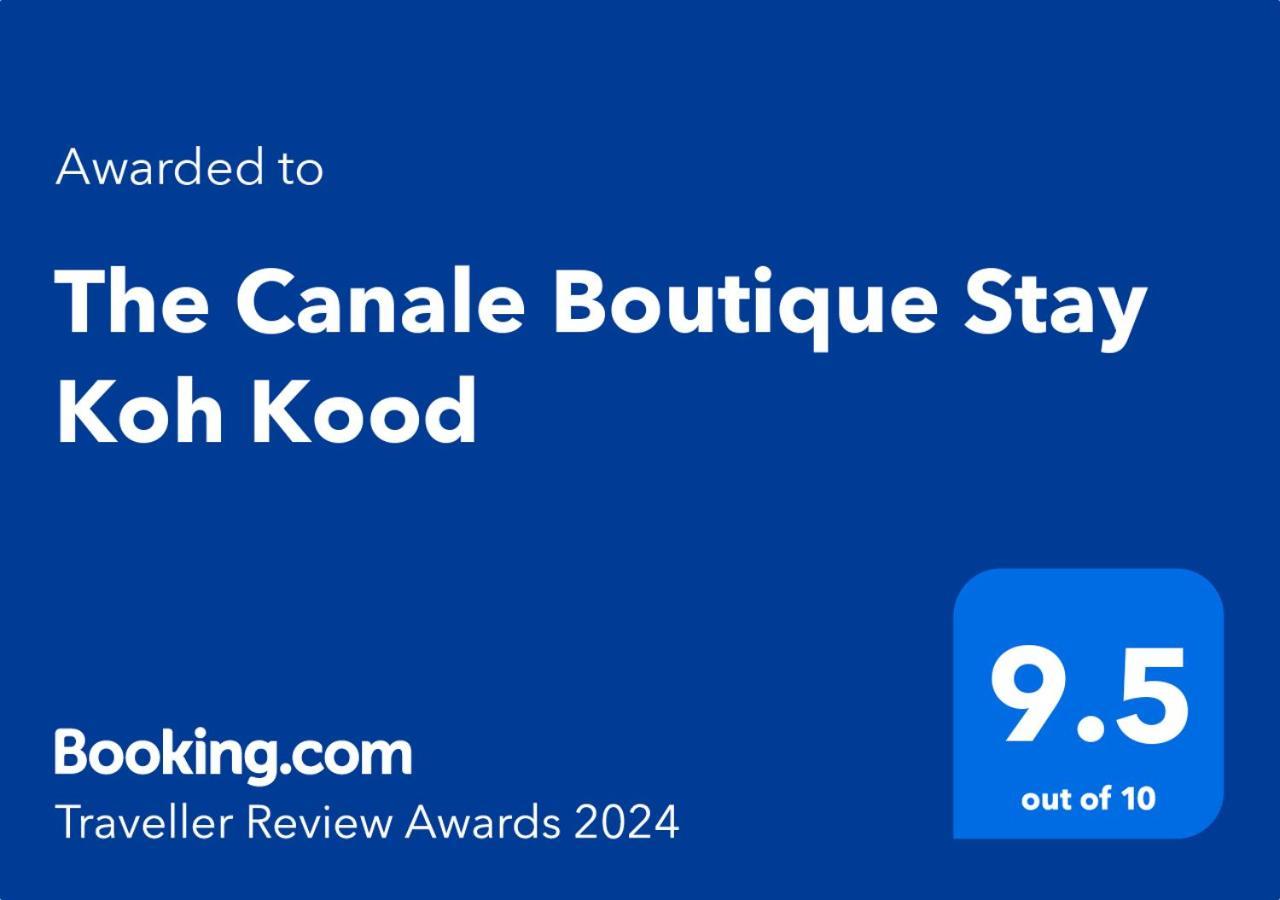The Canale Boutique Stay Koh Kood Ko Kut エクステリア 写真